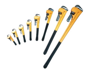 美式沾塑柄重型管子鉗