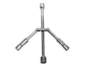 折疊式十字扳手